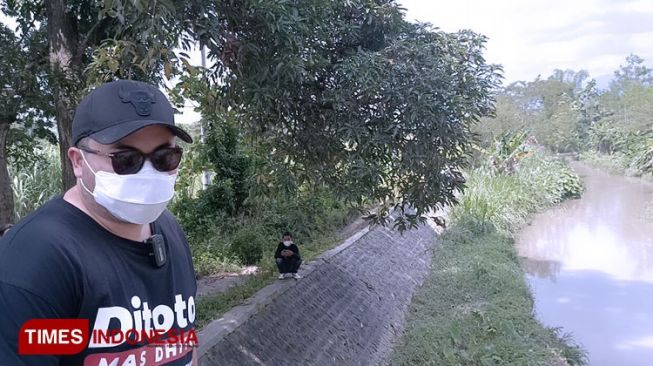 Tinjau Jalan Putus Akibat Banjir, Bupati Kediri: Langsung Diperbaiki