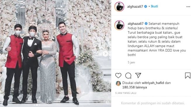 Unggahan Al Ghazali [Instagram/@alghazali7]