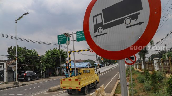 Uji Coba Tahap 2 Flyover Lenteng Agung