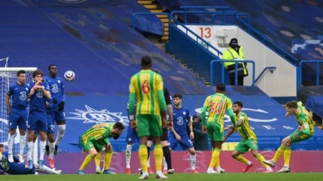 Perdana Sejak 1978, West Bromwich Akhirnya Menang di Kandang Chelsea
