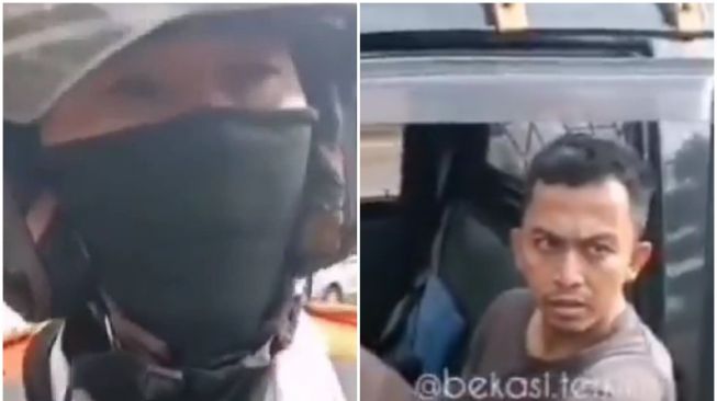 Viral, Oknum Dishub Gadungan Berhentikan Kendaraan di Bekasi