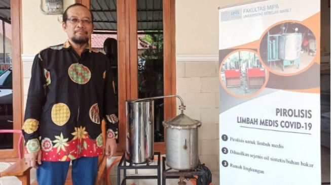 Bantu Atasi Sampah, Dosen UNS Ini Ciptakan Alat Pengancur Limbah Domestik