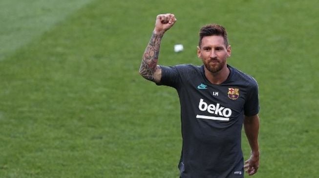 Lionel Messi Dilepas Barcelona, Warganet: Mas Kaesang Gas Mas