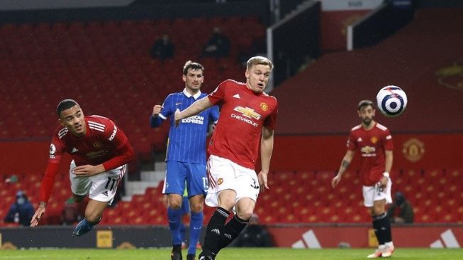 MU Vs Brighton: Rashford dan Greenwood Bawa Setan Merah Menang 2-1