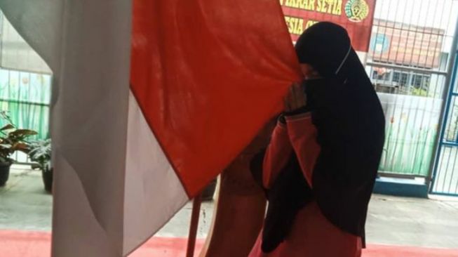 Ikrar Setia NKRI di Lapas Perempuan Bandar Lampung, Nana Terlibat Bom Panci