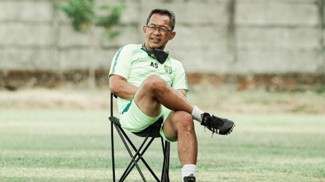 Pelatih Persebaya Aji Santoso. (ANTARA/HO-Official Persebaya Surabaya)