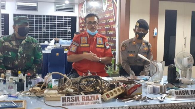 Ada Parfum Jutaan Rupiah di Lapas Rajabasa, Diduga Milik Bandar Narkoba