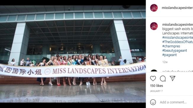 Miss Landscapes International: Kontes Kecantikan Tentang Perlindungan Alam