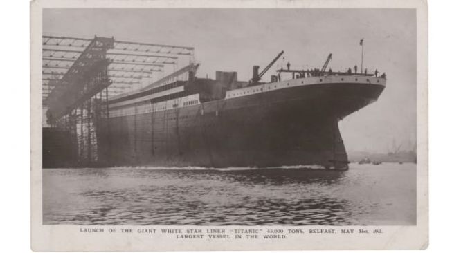 Kartu Pos dari Awak Titanic Ini akan Dilelang, Ditaksir Capai Rp 200 Juta