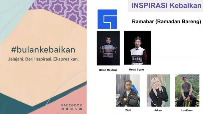 Program Ramadan Facebook. [Screenshot/Lintang Siltya Utami]