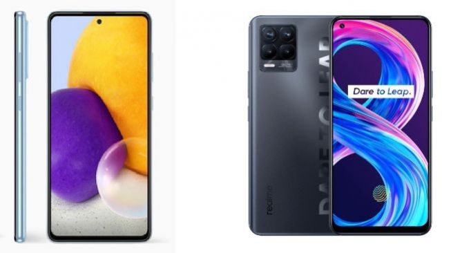 Realme 8 Pro vs Samsung Galaxy A72, Siapa Lebih Unggul?