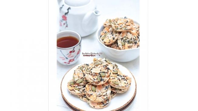 Resep Florentine Cookies, Camilan Sehat dari Biji-bijian