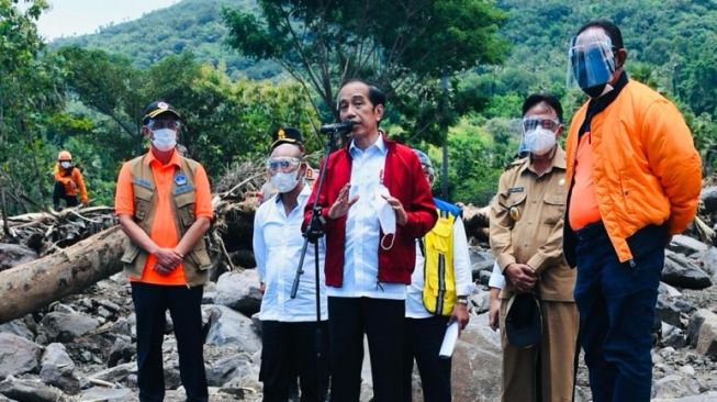 Korban Tewas Bencana NTT Capai 163 Orang, Begini Tanggapan Jokowi