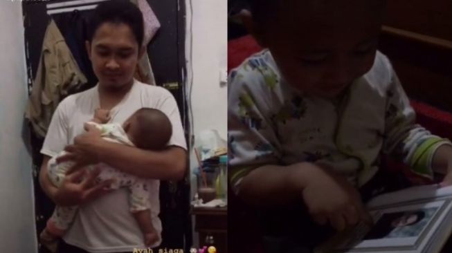 Viral Bocah Ciumi Foto Ayah di Buku Yasin dan Minta Gendong, Publik Pilu