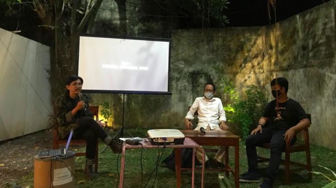 Nobar Filim Kinipan {Fitria/Suara.com]