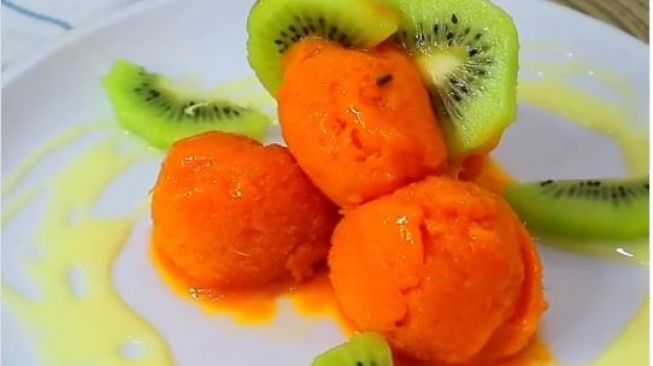 Cocok untuk Persiapan Buka Puasa, Ini Resep Sorbet Mangga 3 Bahan