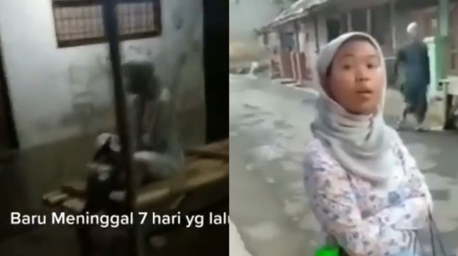 Viral Video Penampakan Wanita Duduk di Teras, Ternyata Diduga ODGJ