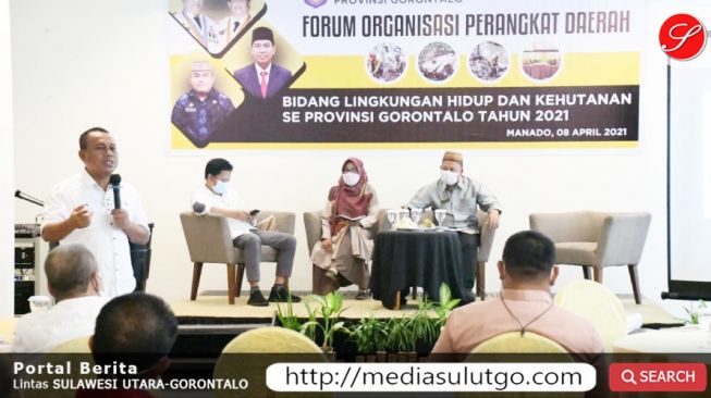 Sekda Gorut Hadiri Kegiatan Forum OPD Bidang Lingkungan Hidup & Kehutanan