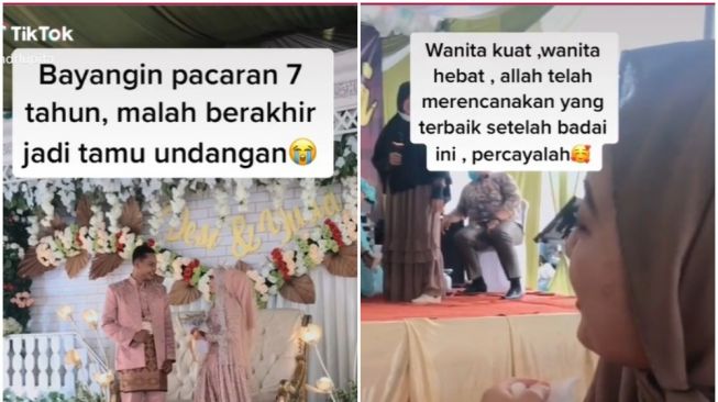 Nyesek! 7 Tahun Pacaran, Wanita ini Cuma Jadi Tamu Undangan