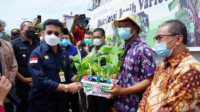 Inovasi Teknologi Pertanian, Mentan Resmikan Balai Penelitian Buah Tropika