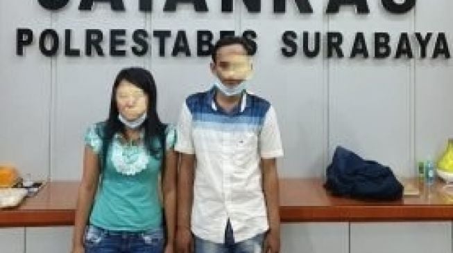 Pasutri 'Partner in Crime' Garong Spesialis HP Dipenjara Bareng di Surabaya