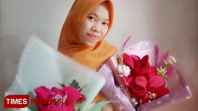 Tidak Hanya Bunga, Pakaian dan Hijab Pun Bisa Dibuat Buket Lho