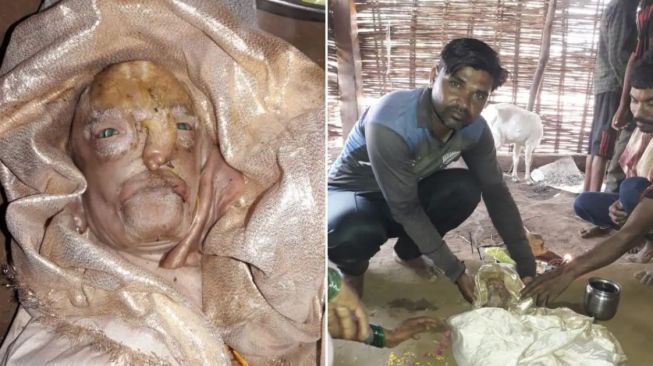 Geger! Anak Kambing Lahir Mirip Manusia, Disembah Bagaikan Dewa