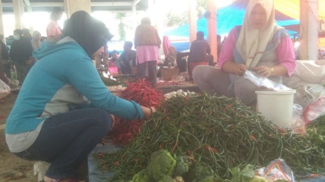 Ramadhan dan Idul Fitri, Stok Bahan Pokok di Mukomuko Terpantau Aman