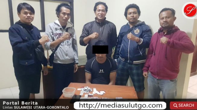 Tim Resmob Polres Kotamobagu Amankan Pria Inisial AS Pelaku Judi Togel