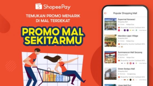 Mudahkan Kamu Belanja di Mal, ShopeePay Luncurkan Fitur Promo Mal Sekitarmu