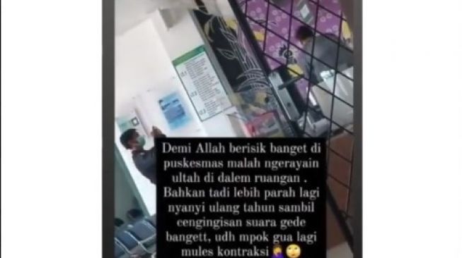 Viral Pasien Kontraksi, Petugas Malah Rayakan Ultah di Puskesmas Kutabumi