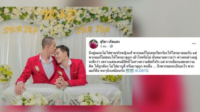 Hujat Pernikahan Sesama Jenis di Thailand, Warganet Indonesia Jadi Sorotan