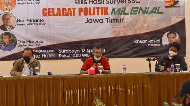 Survei SSC: Milenial Favoritkan Khofifah, Risma dan Emil Jadi Cagub Jatim