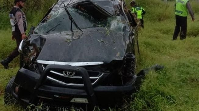 3 Orang Tewas dalam Kecelakaan Maut di Tol Tebing Tinggi