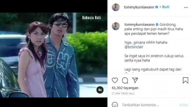 Unggahan Tommy Kurniawan [Instagram/@tommykurniawann]