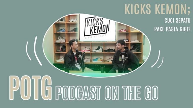 Podcast On The Go: Promo Unik hingga Mitos Cuci Sepatu Pakai Pasta Gigi