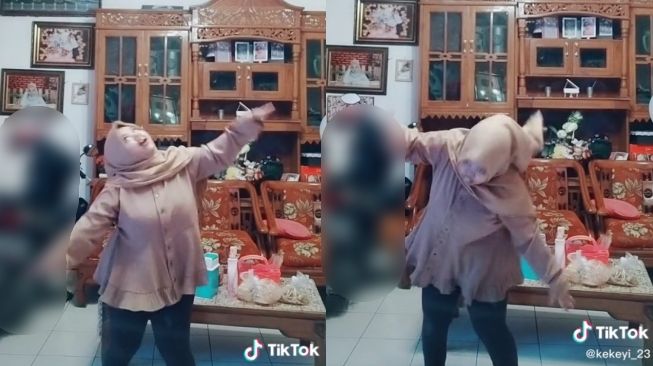 Kekeyi Joget Seram di TikTok, Motor di Belakangnya Bikin Nggak Nyangka