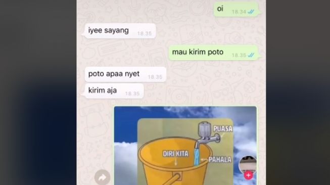 Tertampar oleh Meme Ini, Pasangan Kekasih Sepakat Putus Pas Bulan Ramadhan