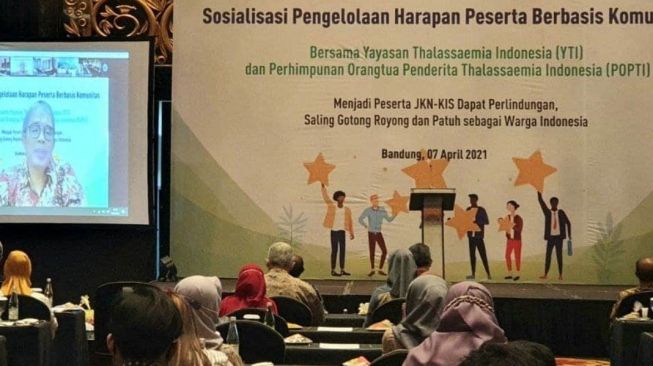 Kepada Penyintas Talasemia, BPJS Kesehatan Sosialisasikan Pola Hidup Sehat