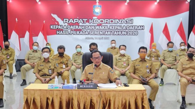 Mendagri Minta Kepala Daerah Terpilih Berperan Aktif Tekan Laju Covid-19