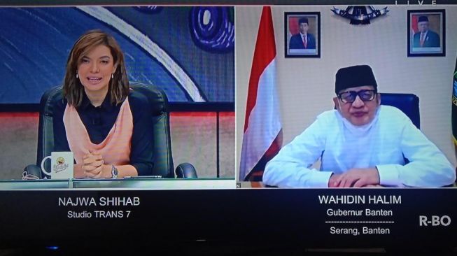 WH berbincang dengan Najwa Shihab