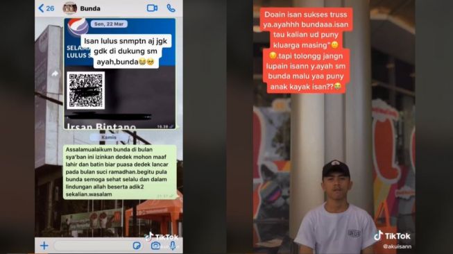 Viral Curhat Anak Broken Home, Sukses Tanpa Dukungan Orangtua (tiktok.com/@akuisann)