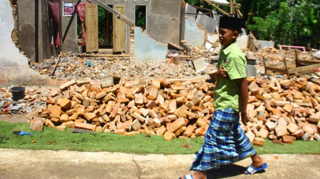 Rumah Terdampak Gempa di Lumajang Segera Dibangun