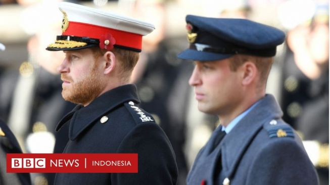 Pemakaman Pangeran Philip: Pangeran William - Harry Tak Jalan Bersebelahan