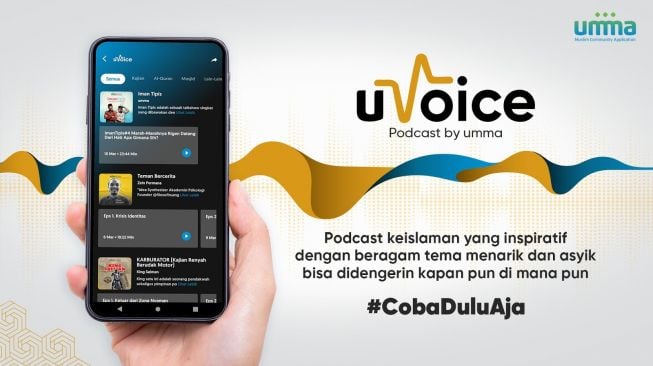 Sambut Ramadhan, aplikasi Umma Kenalkan Fitur Podcast uVoice [Umma].