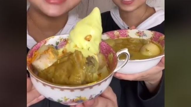 Sisca Kohl Buat Es Krim Opor Ayam, Warganet: Cocok untuk Buka Puasa