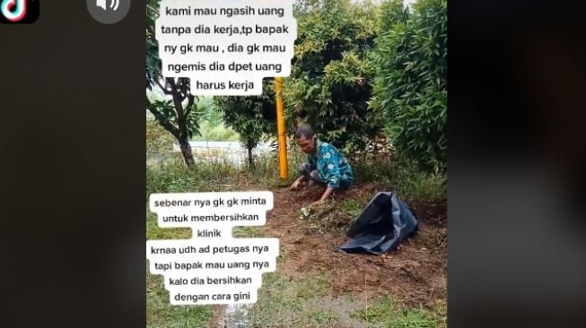 Kisah seorang bapak minta kerjaan agar bisa beli beras (tiktok.com/@cahary20)