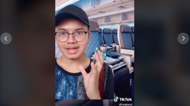 Kisah pria merasa bersalah pada TKW saat transit di bandara (tiktok.com/@haqberyl)