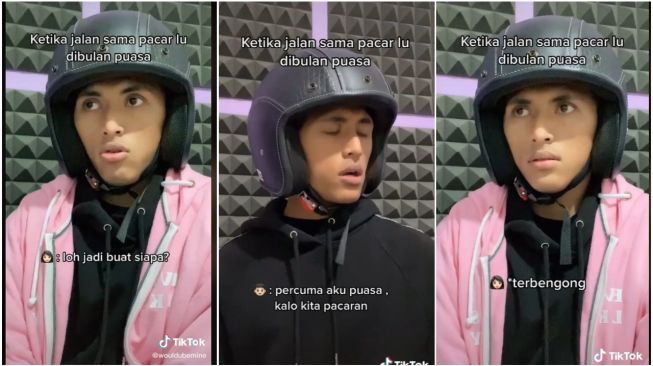 Viral Video Sindir Pacaran Di Bulan Puasa, Pria ini Beri Pesan Menohok