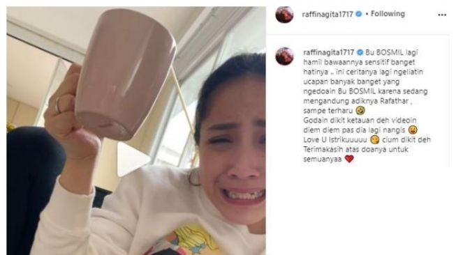 Nagita Slavina nangis sampe tampol hp Raffi Ahmad (Instagram)